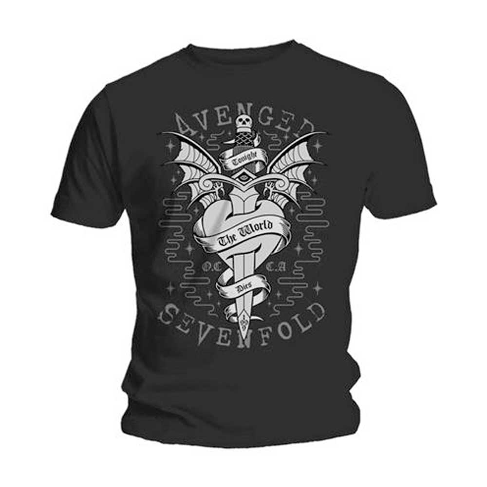 Avenged Sevenfold - Cloak & Dagger Herren TShirt - Schwarz